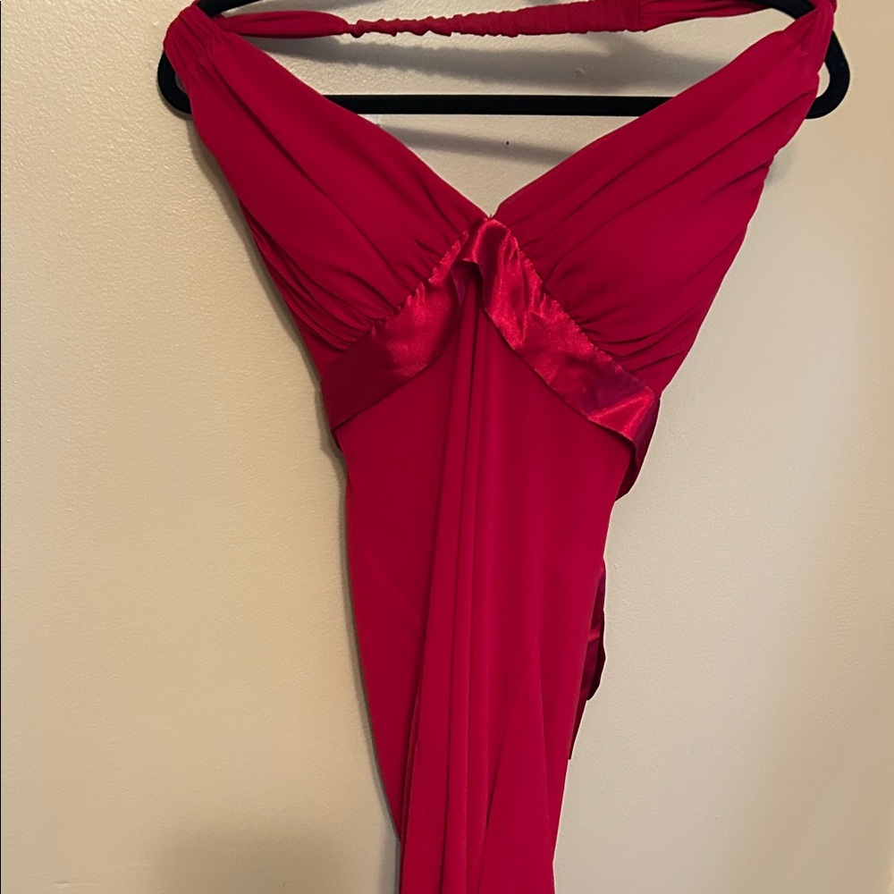 Alyn Paige Vibrant Red Dress